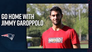 Go Home with Jimmy Garoppolo  Patriots [upl. by Elleirol]