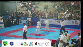 CAMPEONATO BRASILEIRO DE KARATE 2024 FINAL RECIFEPE  TATAME 5 1630 [upl. by Anilegnave582]