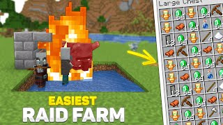 Minecraft Easy Raid Farm 121  simple raid farm tutorial [upl. by Pamela]