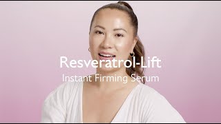 ResveratrolLift Instant Firming Serum [upl. by Notxam]