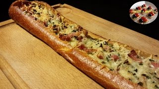 Baguette apéritive  APERITIF DINATOIRE  LA BOITE A RECETTES [upl. by Ansev]