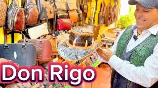 Más Barato no vas a encontrar en Accesorios de piel Exotica DON RIGO en Leon guanajuato mexico [upl. by Gautious238]