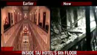 Taj 6th floor Before amp after terror attack [upl. by Inerney]