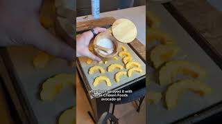 Make the best delicata squash with me healthwithhunter health shorts delicatasquash [upl. by Hareema602]