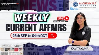 CURRENT AFFAIRS  FOR UPSC CSE  LIVE  ALCHEMY IAS [upl. by Candide574]