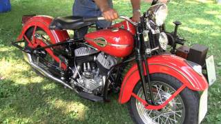 1946 HARLEY COLD START [upl. by Letsyrk405]