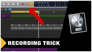 Recording Trick in Logic Pro X Capture Recording [upl. by Ebony]