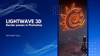 Lightwave 3D Render passes in Photoshop [upl. by Luahs]