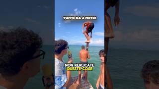 Regalo 20€ al Tuffo più alto 💦 MA TROPPO PERICOLOSO…😱 [upl. by Einiar]