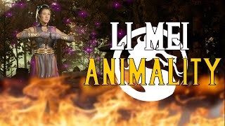 MK1  Li Mei Animality gameplay [upl. by Eekaz]