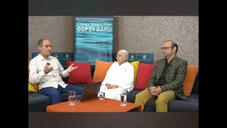 Mihir in conversation with BK Sister Jayanti in Baku at the COP29 [upl. by Lillis322]