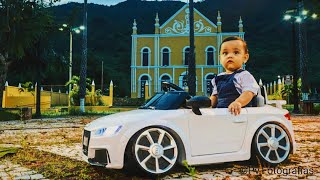 Carrinho eletrico audi r8 12v hampt customizacoes baby [upl. by Rowland830]