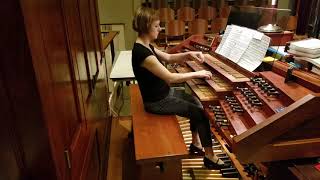 Johann Gottlieb Graun 17031771  Animoso from the Organ Concerto in g minor [upl. by Aicilihp]