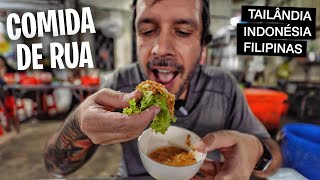 Provando 60 COMIDAS DE PRAIA no Sudeste Asiático 🇹🇭 🇮🇩 🇵🇭 Documentário Completo [upl. by Celisse142]