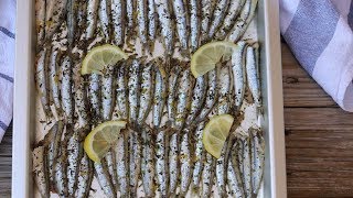 Boquerones al horno [upl. by Duer]