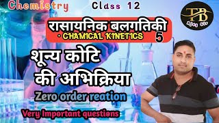 shunykoti kiabhikriyazero order reaction class12 [upl. by Fatimah]