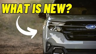 10 NEW Features on the 2025 Subaru Forester  2024 vs 2025 [upl. by Etna]