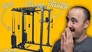 BudgetFriendly REP Ares Or… Body Solid Functional Trainer Rack Review [upl. by Annaid]