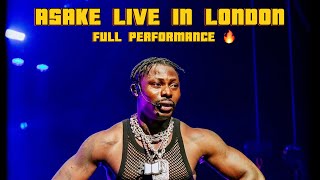 Asake live at the O2 Arena in London 2024  Brought Wizkid and Stormzy  Did mind blowing stunts 🙌🔥 [upl. by Hegarty]