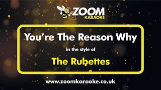 The Rubettes  Youre The Reason Why  Karaoke Version from Zoom Karaoke [upl. by Amory]