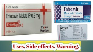 Entecavir tablet usesSide effectsWarnings in urduhindi [upl. by Westberg]