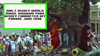 Walt Disney World Magic Kingdom Park Disney Character Hit Parade June 1990 [upl. by Hedwig]