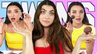 Which Twin Is Better At Makeup With The Merrell Twins [upl. by Zil]