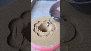 sand art metal صهر المعادن صب علي الرمال صنعات جديده [upl. by Petronilla597]