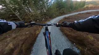 Mtb Trail riding quotSlabba Dabba Doquot Laggan Wolftrax mtb trails Scotland [upl. by Ortensia]