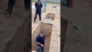 Septic tank construction process [upl. by Nagaem]