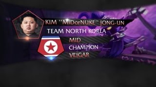 League Of Legends Pro player picks Kim JongUn [upl. by Jacinda503]