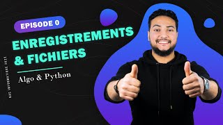 Les Fichiers  Algorithme et Python Tunisie [upl. by Akimal]