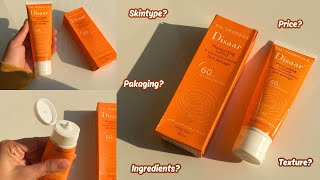 Disaar SPF 60 Sunblock Honest Review [upl. by Eive]