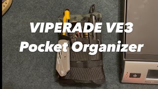 EDC VIPERADE VE3 Tool Pouch Pocket Organizer [upl. by Knutson]