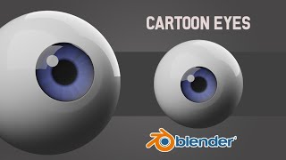 Create a Procedural Cartoon Eyes in Blender 3D 28  EEVEE [upl. by Trella70]