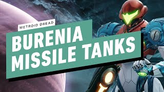 Metroid Dread  All Burenia Missile Tank Locations [upl. by Teraj]