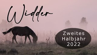 WIDDER ♈ ✖ Aus Selbstliebe wird geteilte Liebe ✖  Zweites Halbjahr 2022 orakel tarot [upl. by Oenire]