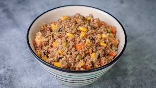 Quinoa Pulao  Healthy Quinoa Recipe  Weight Loss Recipe [upl. by Granlund]