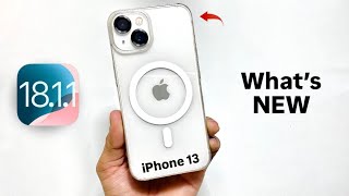 iOS 1811 on iPhone 13  What’s New on iPhone 13 iOS 1811  Top New Features [upl. by Verene531]