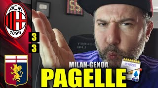 BASTAAAAAAAAA SI FISCHIA GIUSTAMENTE LATTEGGIAMENTO SVOGLIATO  MILANGENOA 33 Pagelle [upl. by Ardnak764]