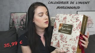 Calendrier de lavent 2022 MARIONNAUD makeup unboxing spoiler [upl. by Ijar980]