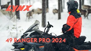 2024 Lynx Light Utility Snowmobiles  49 Ranger PRO [upl. by Dobrinsky]