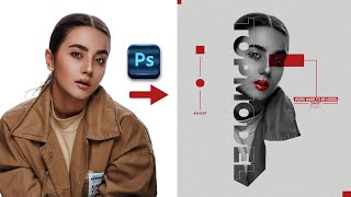 Tutorial for beginners  Poster Design Tutorial in Photoshop [upl. by Carolee]