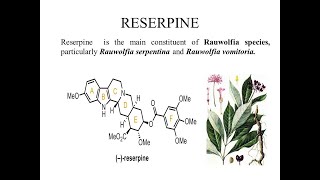 RESERPINE  structure elucidation and Synthesis Dr V Mohanraj  LIFE with CheMistry  Tamil [upl. by Akin]