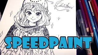 Speedpaint ★ Winter Warmth [upl. by Bate]