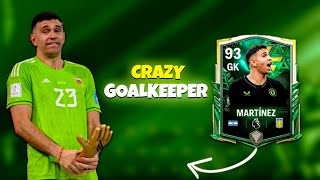 FC MOBILE WINTER WILDCARDS 93 RATED GOALKEEPER MARTINEZ GAMEPLAY REVIEW fcmobile fifamobile [upl. by Arica]