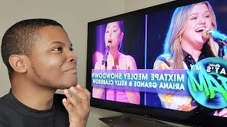 Ariana Grande vs Kelly Clarkson  quotSing Offquot REACTION [upl. by Tarrah]