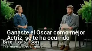 Brie Larson in between two Ferns Subtitulado al español [upl. by Ongineb]