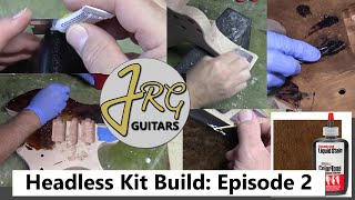 Headless Guitar Kit Build Episode 2 [upl. by Droffig286]