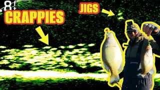 Winter Crappie Fishing in Kansas  TWO AT A TIME with LIVESCOPE [upl. by Aivan214]